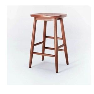 Threshold Haddonfield Counter Stool Walnut Wood